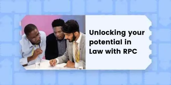 Thumbnail for Unlocking your potential in Law with RPC'